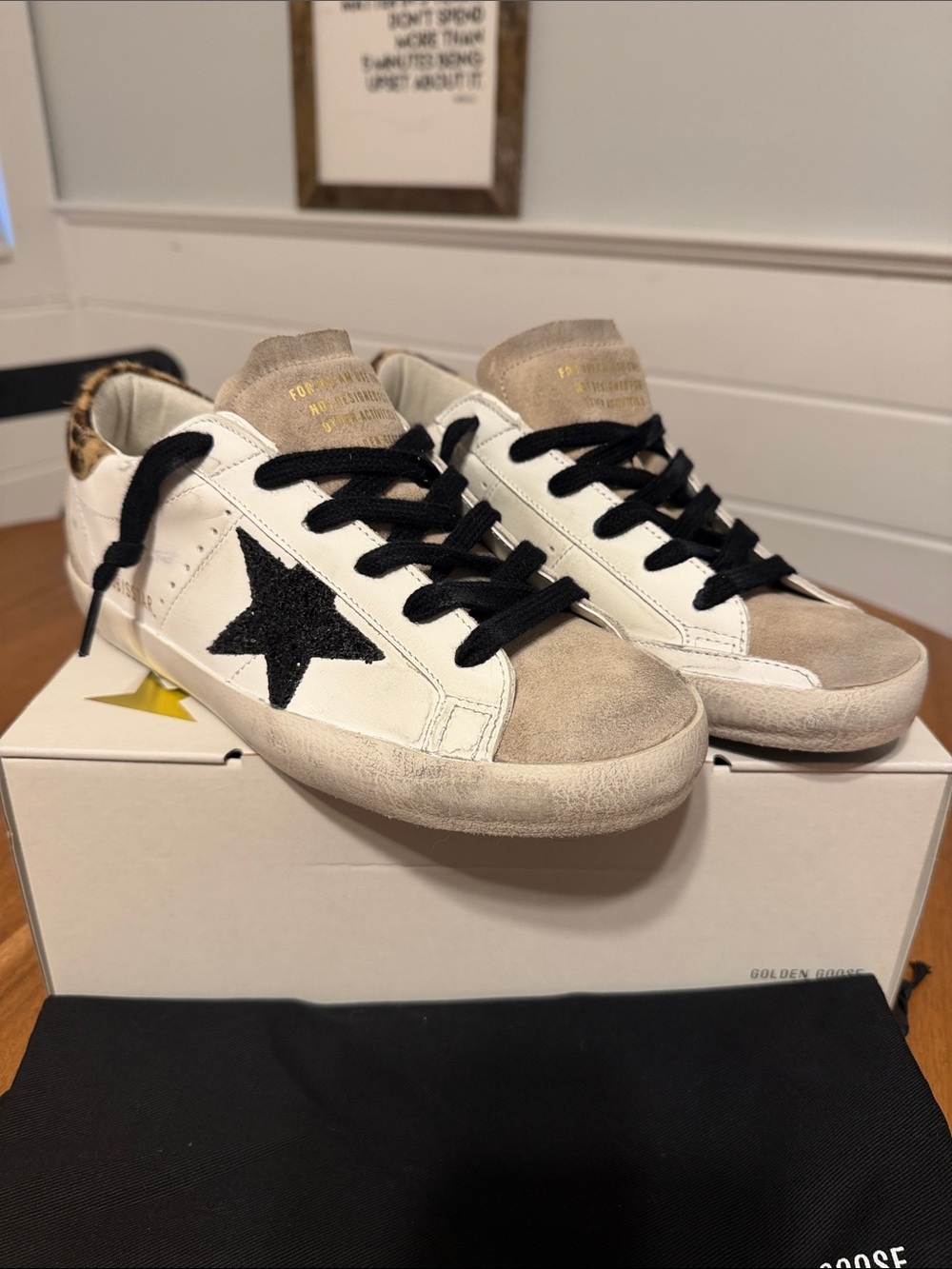 Golden Goose Women's Super Star Leather Low Top Sneakers